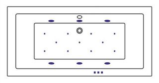 Гидромассажная ванна Whitecross Savia Duo 0103.170080.100.RELAX.BR 170x80см Relax бронза